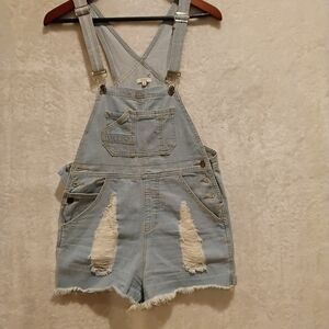 Architect Light Blue Denim Overalls